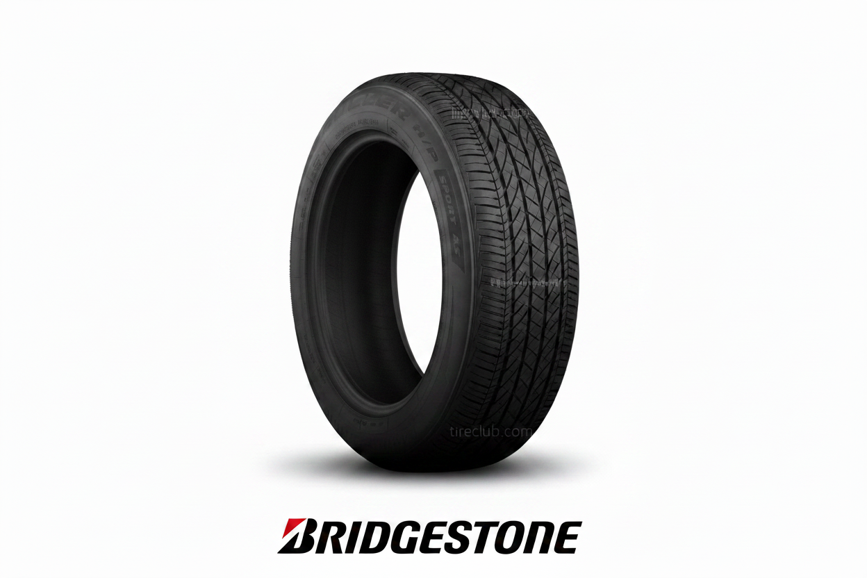 Llanta Bridgestone sin rin con logo