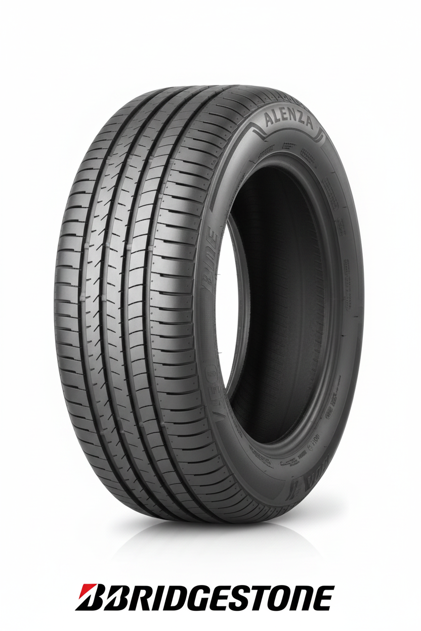 Llanta Bridgestone Alenza 001 con logo