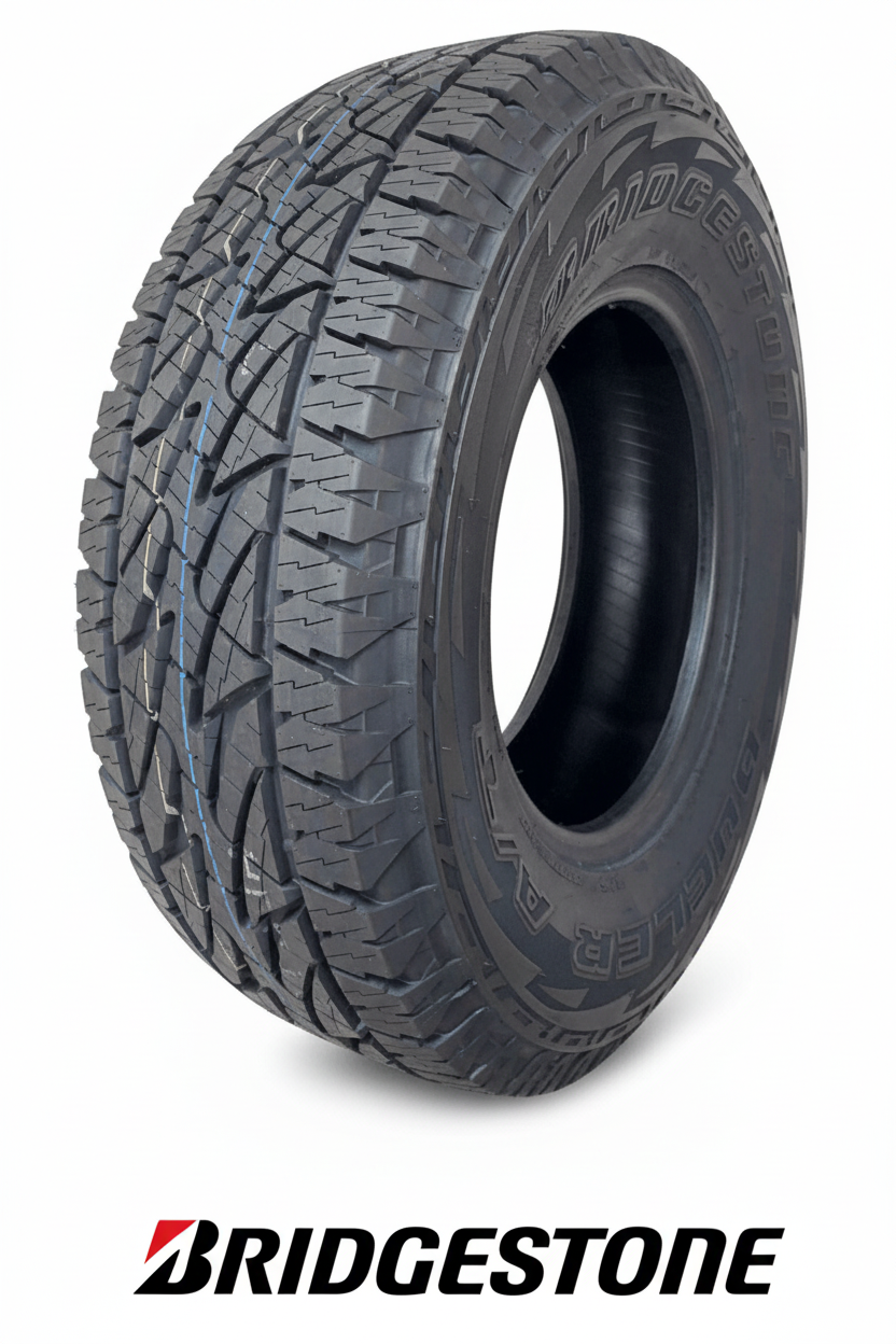 Llanta Bridgestone Dueler A/T Revo2 con logo