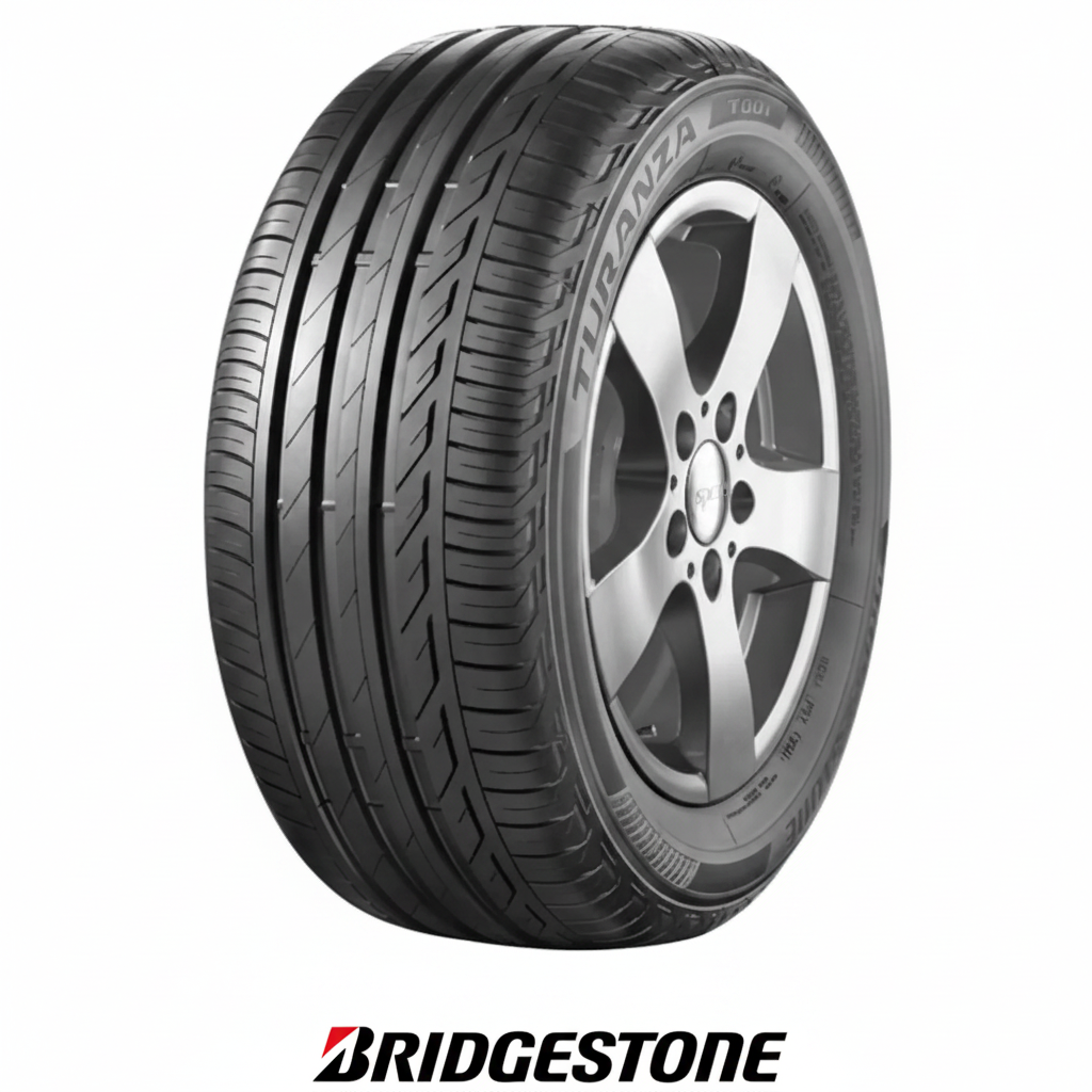 Llanta Bridgestone Turanza T001 con logo